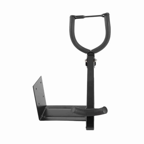 SIXRUN Supporto per Sassofono Tenore Regolabile, Supporto per SAX con Montato a Parete con Costruzione Interamente in Acciaio, Imbottitura EVA Morbida gli Accessori Studi Domestici, Ideale Varie
