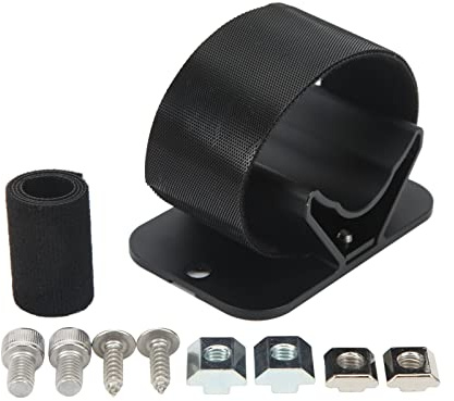 Adfaga Support Fixe de Roue arrière de vélo, Support de Toit de Voiture en Alliage d'aluminium à dégagement Rapide pour Un Stockage et Un Transport sécurisés du vélo |Conception lé