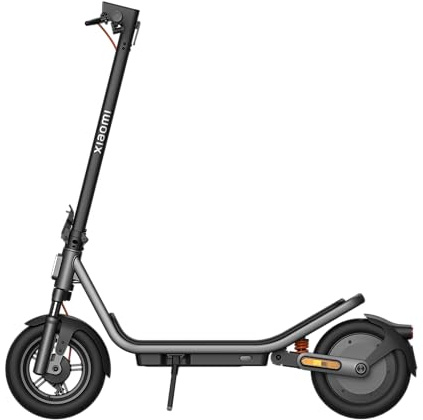 Xiaomi Elektroroller 6, zugelassen für öffentliche Straßen, 30,5 cm (12 Zoll) Reifen (Luft) mit Kamera, Akku 360 WH, 45 km Reichweite, 400 W Motor, Federung, Blinker, IPX4, LED-Display | Federaufhängung vorne & hinten, 800W Spitzenleistung, Dual-Bremssystem, faltbarer Roller für Erwachsene, Straßenzulassung