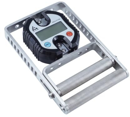 Jinhxofs Tester della Potenza di Presa con Display Display Digitale Elettronico Dinamometro con Digitale Antiscivolo Dinamometro Manuale