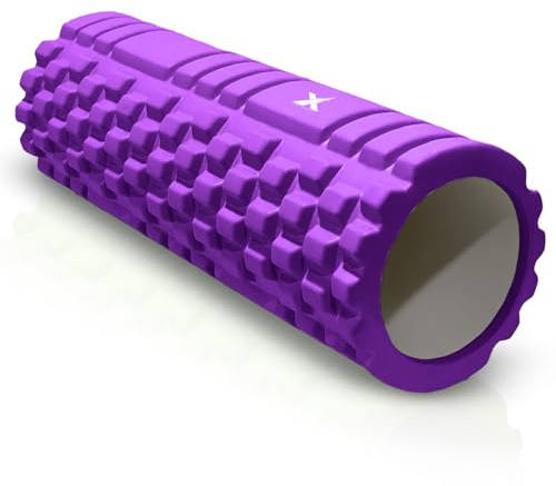 Xn8 Foam Roller 33cm - Deep Tissue Massage Roller for Back, Legs and Full Body Fitness & Recovery – Trigger Point Physio Therapy, Yoga, Pilates & Exercise, Fitness Rollers for Home, Gym and Runners