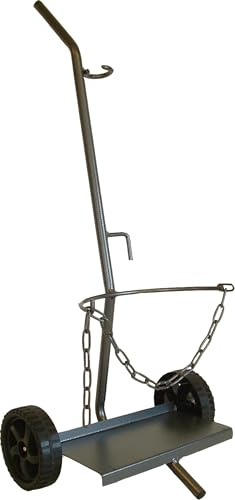 Chariot porte-bouteille ou désherbage thermique Mermier Lemarchand, chariot utilitaire, chariot de désherbage thermique, acier, gris