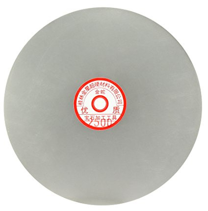 sourcing map Sandscheibe 200mm 8-Zoll Diamant Lap Scheibenrad Schleifen | Splitt 2500, Flach