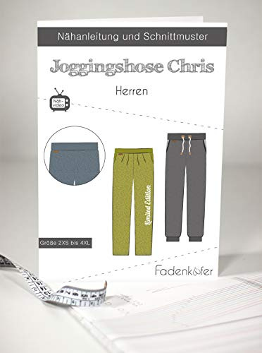 Schnittmuster und Nähanleitung - Herren Joggingshose - Chris