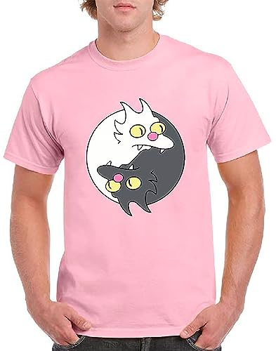 Gatoss Bola de Nieve - Camiseta Manga Corta de Hombre (Rosa, M)