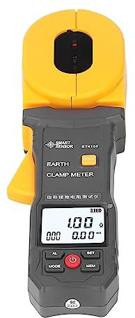 Digital Clamp Ground Earth Resistance Meter Tester Insulation Resistance Tester with Auto Power Off for Weather