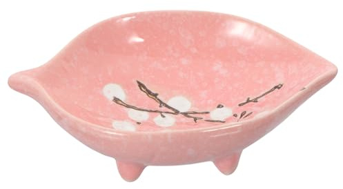 minkissy Ceramic Hamster Bowl Small Feeding Dish Bite-resistant Pet Food Bowl for Guinea Pigs Hedgehogs and Squirrels Small Size