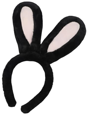 MUNSKT 1 Pièce Simulation Marron Big Ear Lapin Fourrure Bandeau Pour Adultes Et Enfants Pâques Jeu De Rôle Halloween Noël Lapin Costume