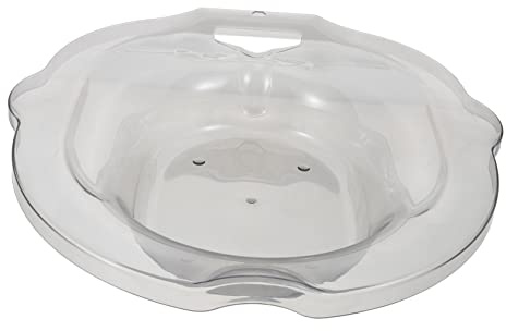CALLARON Sitzbadewanne aus Bruchsicherem Pp Ergonomisches Hüftwaschbecken für Schwangere und Wochenbettpflege Hygienisches Sitzbad und Pflegehilfe für Ältere