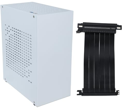 Alluminio ITX Telaio Per Gaming Desktop PC Caso USB3.0 Scheda Grafica RTX2070 Con PCIE3.0 Cavo HTPC Caso