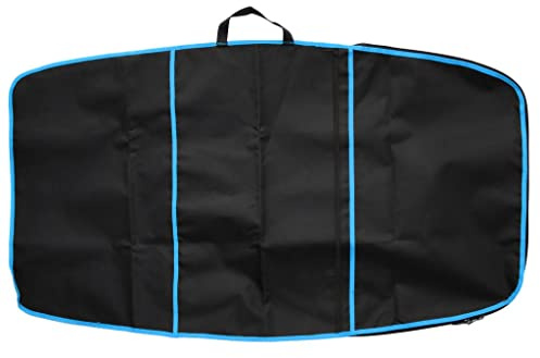 OSRGZRNGR Deluxe Surf Bodyboard Bag Body Board Cover with Zipper Front Pocket Blue