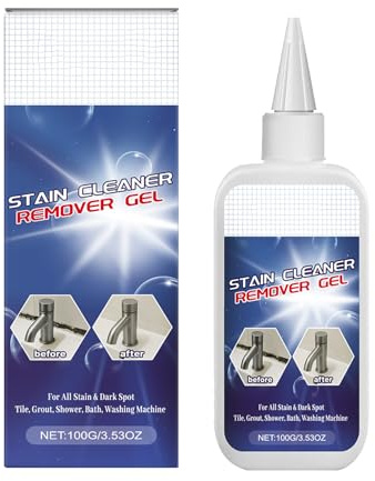 Mnozreo Multieffekt Hausreinigungsgel für Waschmaschine,100G,1PC,Reinigung Entferner Gel,Für Badezimmer und Küchenfliesenspalten