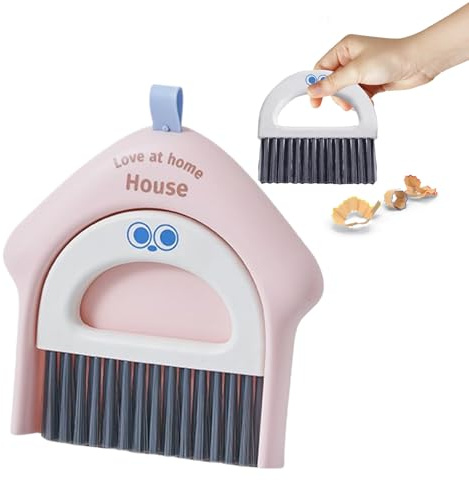 Ensemble Balai Et Pelle - Mini Balayette De Style Cartoon Pour Le Balayage,Ensemble Balai Et Pelle,pour Maison, Cuisine, Clavier, Intérieur, Extérieur, Dortoir, Garage
