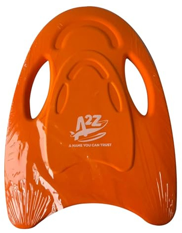 A2Z EVA-Schwimmbrett mit zwei Handgriffen, 45 x 32 x 3 cm, leichte Schwimm-Trainingshilfe für Erwachsene und Kinder, langlebiger Schaumstoff-Pool-Schwimmer für Schwimmunterricht und Wasser-Fitness