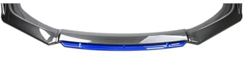 pour Ford pour Transit Custom 2012-2025 Lame De Pare-Chocs Avant avec Diffuseur Et Aileron Becquets Avant(Black Blue)