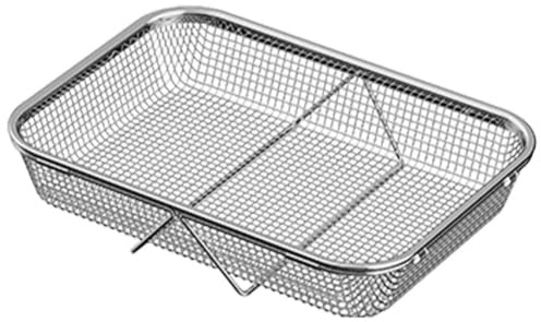 NiuLumea Canasta de drenaje retráctil de acero inoxidable para fregadero de cocina, escurridor de platos de malla fina, ahorro de espacio, expandible para lavadora, 12,5 x 5,5 x 31 cm