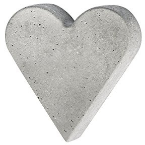 Gießform: Herz, 8,5x9,2cm, Tiefe 3cm