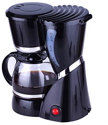 LTLWSH Cafetiere Électrique, Cafetière Filtre, Machine à Café avec Filtre Permanent, Système Anti-Goutte, Isotherme Système Arrêt Automatique Capacité 600ml