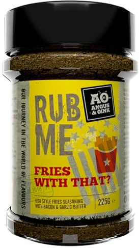 Angus & Oink Frote Me Fries con ese condimento de papas fritas estilo USA 225g