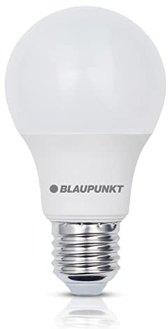 Blaupunkt LED E27 Birne - Classic - LED-Leuchtmittel - Raumbeleuchtung - 6W - Ersatz für 48W Glühbirne - Warmweiß 2700K - Lampe - Energie- und Kostensparendes Licht - Led Lampen - Einzeln, 1 Stück (1er Pack)