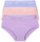 CityComfort Perioden Unterwäsche Mädchen 3er Pack von 8-16 Jahre Unterhosen Mädchen Periode Teenager Baumwolle Unterhose (Mehrfarbig, 10-12 Jahre)