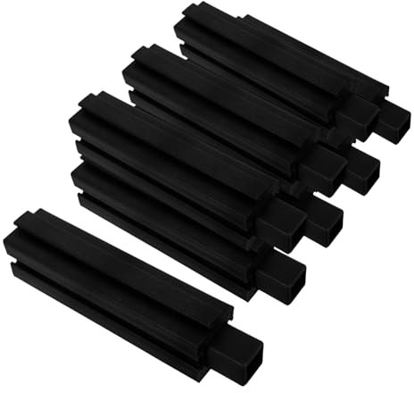 YARNOW Piedini per Fioriere in Plastica Rialzati 8 Pezzi per Aiuole da Giardino Balcone Supporti Modulari Facili da Installare per Orto Domestico Esterno