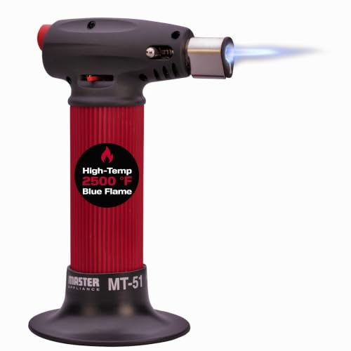 Master Appliance MT-51 Professioneller Butanbrenner - Handgehaltener Mini-Blasbrenner mit einstellbarer Flamme zum Löten, Kochen, für elektrische Reparaturen und mehr - Nachfüllbar & tragbar