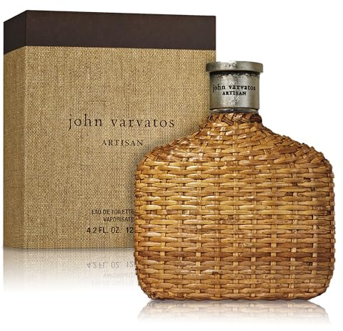 John Varvatos Men's Cologne, Artisan Eau de Toilette EDT Spray, Woody Citrus Scent with Notes of Mexican Winter Mandarin, Purple Ginger & Balambre, 4.2 fl oz