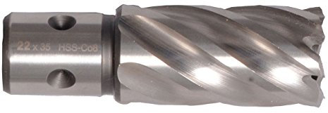 Projahn Kernbohrer HSS-Co 8 Prozent 55,0 mm Schnitttiefe 35,0 mm, QuickIN 38355035