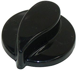 Belling Horno Cocina Cocina de botones de Control de llama de gas (negro, Paquete de 1, 2, 3, 4 o 6) Pack Quantity: 1