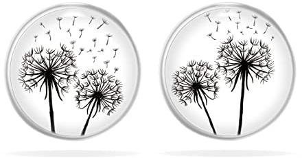 Miss Lovie Schmuck Damen Pusteblume Glücksbringer Wunscherfüller im Charm Design Geschenk für Freundin inkl. Geschenkverpackung