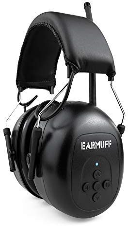 EARMUFF 78218 Protezione dell'Udito, Nero, 20x14x9cm Unisex-Adulto