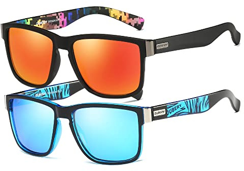 HGDGears Vintage Polarisierte Sonnenbrille Herren und Damen,UV400 Schutz