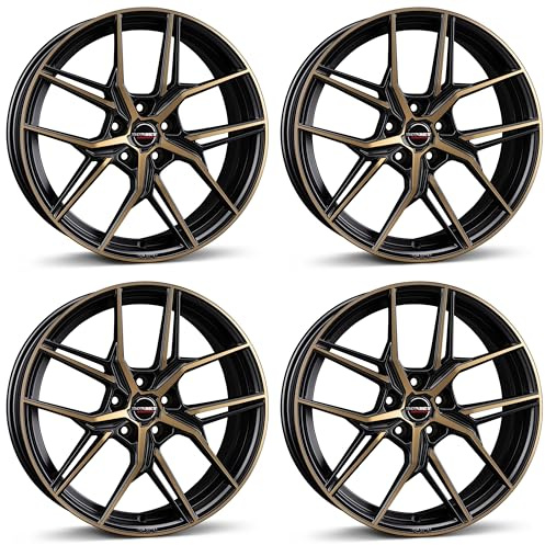 4x Borbet Felgen QX 8.5x20 ET45 5x112 black bronze matt kompatibel mit BMW 1 2 iX1 iX2 X1 X2