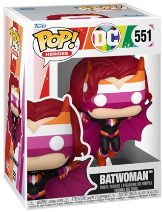 Funko Pop! Hjältar: Pride - Batwoman - DC Comics Vinyl samlarfigur - Presentidé - Officiella varor - Leksak för barn och vuxna - Serietidningsfans - Modellfigur för samlare