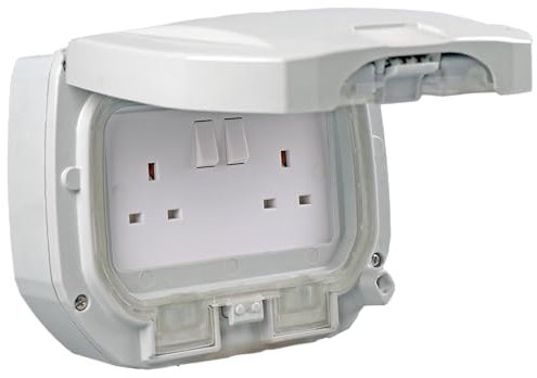 Worlds strongest Outdoor Socket IP66 WEATHERSOCKET (Weathersocket 13A DP Switched Socket) Weatherproof socket WALL ELECTRICAL OUTLET