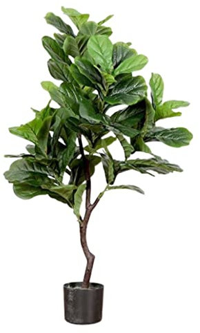 DONGGANSHI Künstlicher Baum für draußen und drinnen, künstlicher Baum im Topf, künstliche Pflanzen für Zuhause, Büro, Gartendekoration, künstliche Pflanze (A 150 cm)