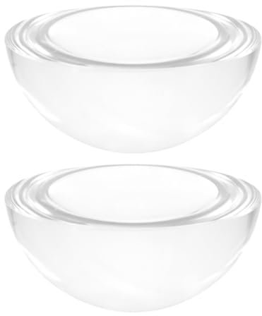 CORHAD 2 Stück Briefbeschwerer Aus Glas in Halbkugelform Kalligraphie-werkzeug Beschwerter Briefbeschwerer Für Mal- Und Nähprojekte