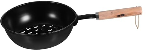 CLISPEED Charcoal Furnace Outdoor Camping Chimney Starter Handle for BBQ and Smokeless Cooking