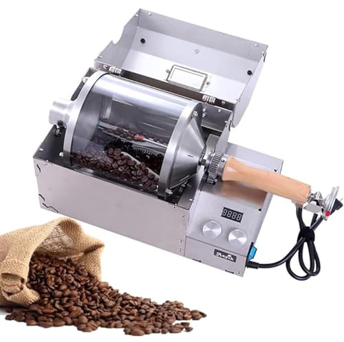 Commercial Electric Coffee Roaster Drum Type for Home and Business Fresh Roasting