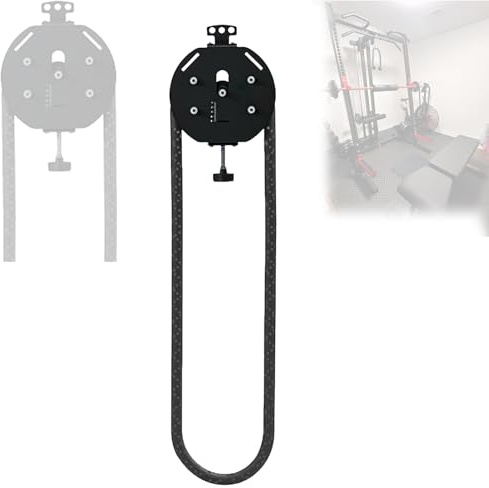 Sistema de polea de entrenamiento de cuerda, máquina de cable de resistencia ajustable para gimnasio en casa