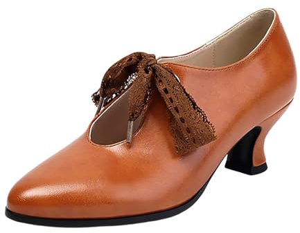 Chaussures Dirndl pour femme - Chaussures Dirndl légères à talons hauts élégants et confortables pour la fête de la bière