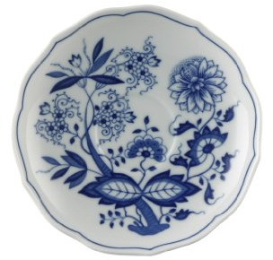 Hutschenreuther 02001-720002-14641 Zwiebelmuster Tee-Untertasse, 14 cm, blau
