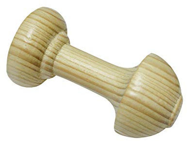 Gardinia Holz, mit Haken Kiefer 8, 388, 8 cm
