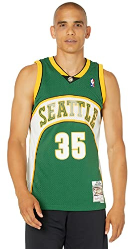 Kevin Durant Seattle Supersonics Mitchell & Ness NBA Throwback Jersey - Green