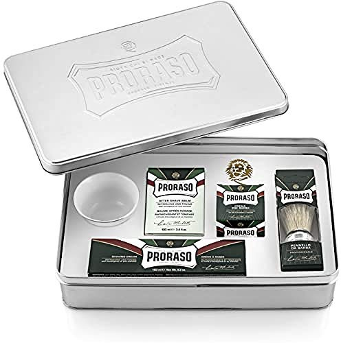 PRORASO Classic Shaving Set, Green