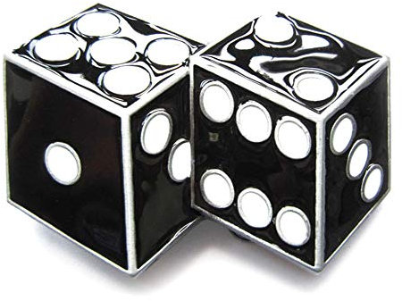 Urban Backwoods Gambler Dices I Gürtelschnalle für Wechselgürtel Buckle