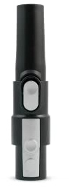 hoogo Flipflop Adapter AD14 speziell für Dyson Akku-Staubsauger V10, V11 & V15 mit 360° flexibler Bodendüse in Schwarz