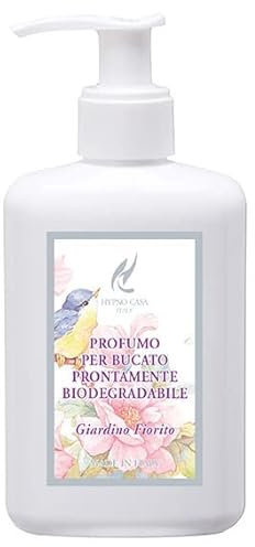 Hypno - Fragranza Concentrata Profuma Bucato per Lavatrice Prontamente Biodegradabile 200ml (Giardino Fiorito)