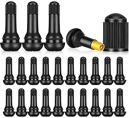 20 Stück Autoventil TR413 Tubeless Ventil Ventilkappen Auto Ventilkappen Gummiventil Für Auto Motorräder Fahrräder Ventile Snap-in Gummiventile